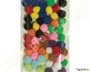 Pom-poms διάφορα χρώματα 15 mm 60 τμχ