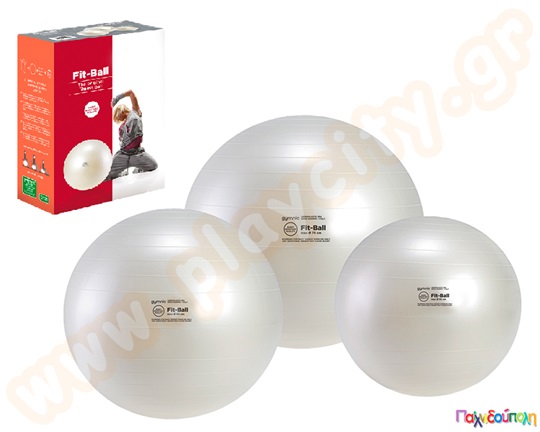 Μπάλα γυμναστικής περλέ (65) εκ.