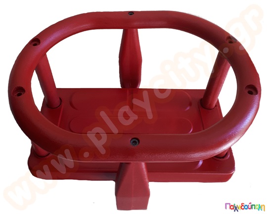 Κούνια ασφαλείας νηπίων κόκκκινη