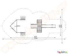 Κέντρο παιδικής χαράς πλοίο δραστηριοτήτων  Μεταλλικά Κέντρα Παιδικής Χαράς