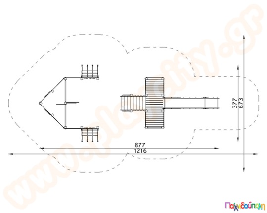 Κέντρο παιδικής χαράς πλοίο δραστηριοτήτων