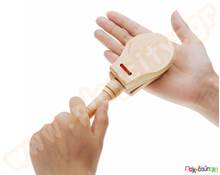 Καστανιέτα μεγάλη ξύλινη με λαβή  Μαράκες - Καστανιέτες