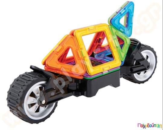 Μαγνητικά τουβλάκια κατασκευών MagFormers Amazing Transform Wheel 17 τεμαχίων