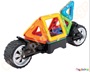 Μαγνητικά τουβλάκια κατασκευών MagFormers Amazing Transform Wheel 17 τεμαχίων