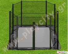 Τραμπολίνο Primus Flat 335x244 εκ. με ολόκληρο δίχτυ  Παιδικά Τραμπολίνο