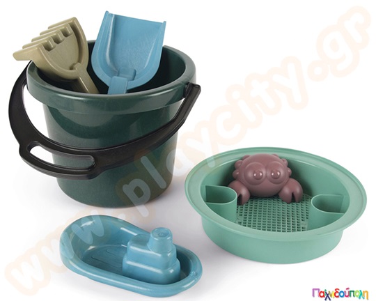 Σετ άμμου με κουβαδάκι Blue Marine 6 τμχ.