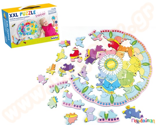 Γιγάντιο παζλ έντομα