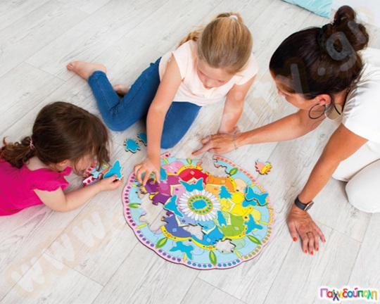 Γιγάντιο παζλ έντομα