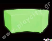 Φωτεινός κυρτός πάγκος LED  Παιδικά Παγκάκια