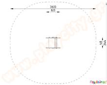 Τραμπάλα ελατήριο "πασχαλίτσα"  Τραμπάλες - Ελατήρια