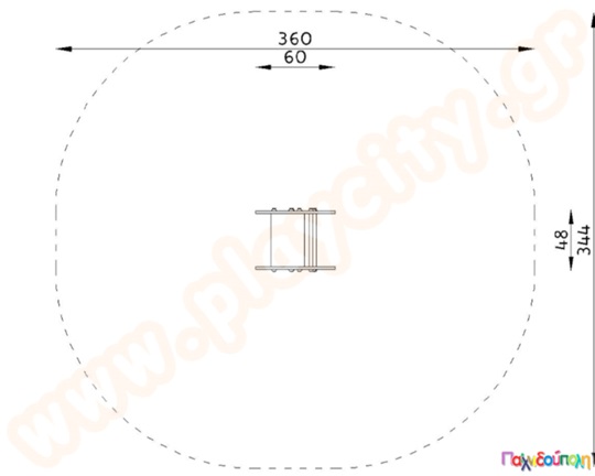 Τραμπάλα ελατήριο "πασχαλίτσα"