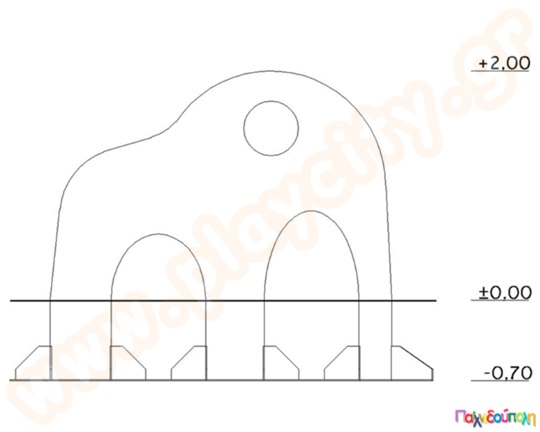 Βράχος αναρρίχησης ελέφαντας