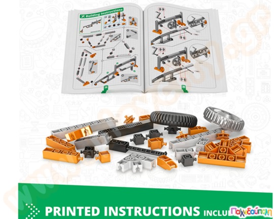 Παιχνίδι Κατασκευών Discovering STEM Γρανάζια και κοχλίες (12 μοντέλα)
