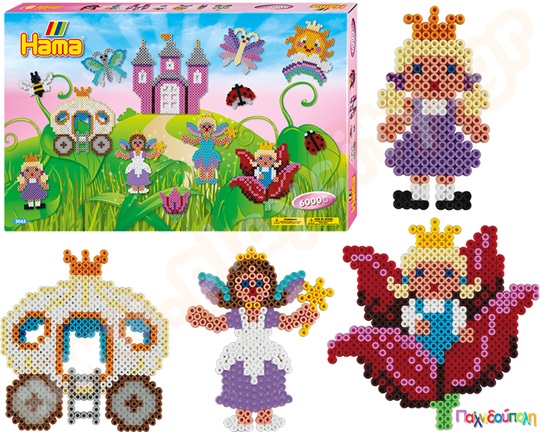 Σετ κατασκευών νεράιδες 6000 τμχ. χάντρες 5 mm