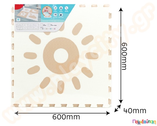 Ελαστικές πλάκες EVA καιρικές συνθήκες