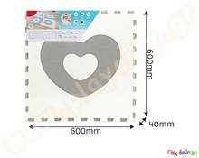 Ελαστικές πλάκες EVA απλά σχήματα  Δάπεδα Ασφαλείας Παιδικού Δωματίου