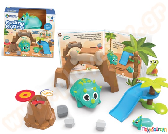 Εκπαιδευτικό Παιχνίδι Ρομποτικής Coding Critters Rumble and Bumble