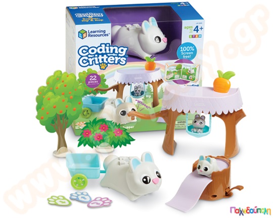 Εκπαιδευτικό Παιχνίδι Ρομποτικής Coding Critters Bopper, Hip and Hop