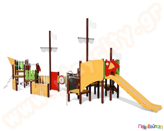 Κέντρο παιδικής χαράς "πειρατικό καράβι"