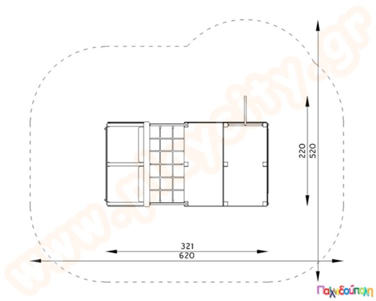 Σύστημα παιδικής χαράς "Πυροσβεστική"