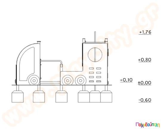 Σύστημα παιδικής χαράς "Πυροσβεστική"