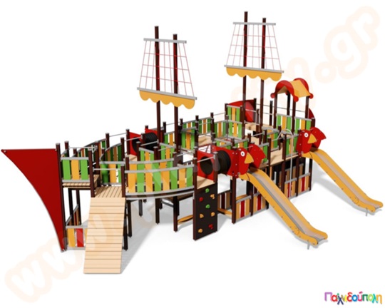 Κέντρο παιδικής χαράς "πλοίο Καραϊβικής"