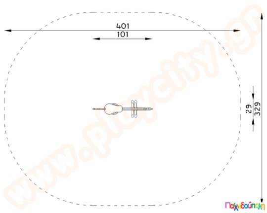 Τραμπάλα ελατήριο αλογάκι