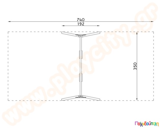 Κούνια δύο θέσεων