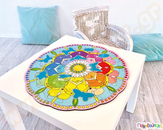 Γιγάντιο παζλ έντομα