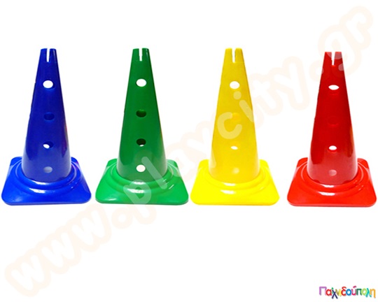 Διαδρομές Ισορροπίας Κώνοι άθλησης-στήριξης 12 τρύπες / (52) εκ.