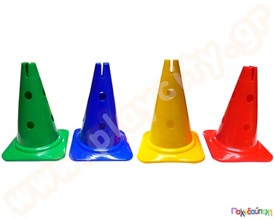 Διαδρομές Ισορροπίας Κώνοι άθλησης-στήριξης 12 τρύπες / (32) εκ.