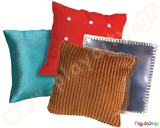 Εκπαιδευτικό παιχνίδι STEM Τετραγωνάκια διαφορετικής υφής