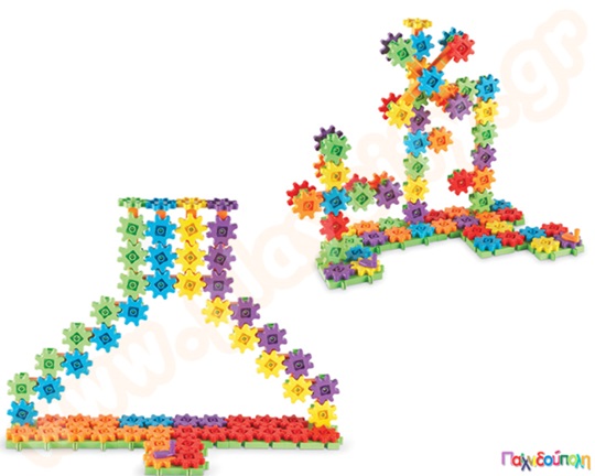 Εκπαιδευτικό Παιχνίδι Κατασκευών STEM με Γρανάζια Σετ 150 τεμαχίων