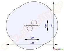 Διαδραστικό σετ με τύμπανα  Μεταλλικά Κέντρα Παιδικής Χαράς