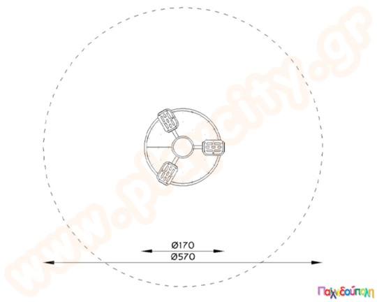 Μύλος τριών θέσεων
