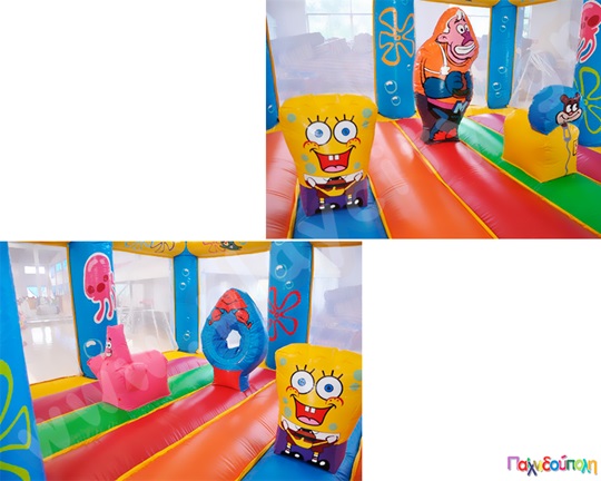 Φουσκωτό Παιχνίδι Μπομπ Σφουγγαράκης (με 1 blower)