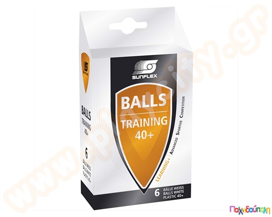 Μπαλάκια πινγκ-πονγκ 6τμχ