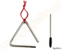 Μουσικό τρίγωνο 10 cm με μεταλλική μπαγκέτα