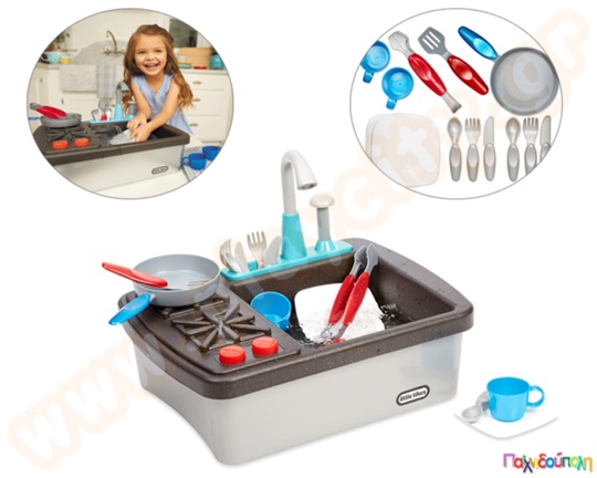 Ο πρώτος μου Νεροχύτης με Εστίες Κουζίνας 2 σε 1 FIRST APPLIANCES