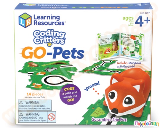 Εκπαιδευτικό Παιχνίδι Ρομποτικής Coding Critters Go-Pets: Scrambles The Fox