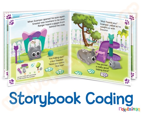 Εκπαιδευτικό Παιχνίδι Ρομποτικής Coding Critters Scamper and Sneaker