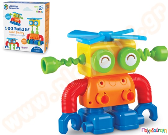 Εκπαιδευτικό Παιχνίδι STEM Κατασκευή Ρομπότ - Robot Factory