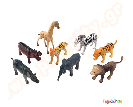 Αγρια ζώα με mini προτζέκτορα