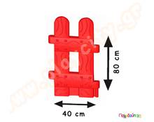 Σετ Πλαστικός φράχτης χώρου παιχνιδιού Ψηλός  Φράχτες Παιχνιδιού