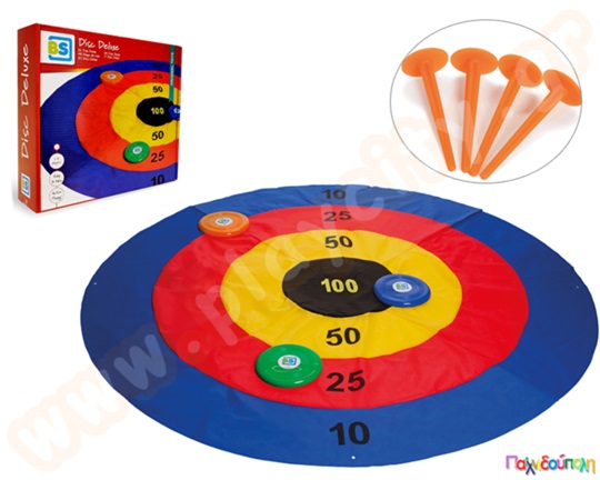 Παιχνίδι Ρίψης Στόχου Γιγάντιος στόχος με δίσκους - Disc Deluxe