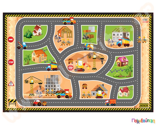 Χαλάκι παιχνιδιού εργοτάξιο