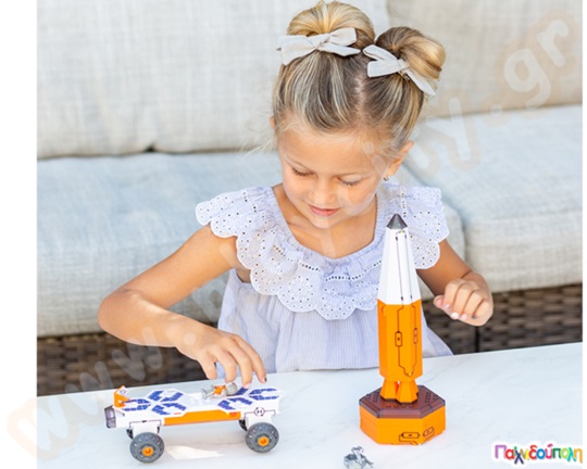 Εκπαιδευτικό παιχνίδι STEM Πύραυλος με κύκλωμα μπαταρίας Circuit Explorer Rocket