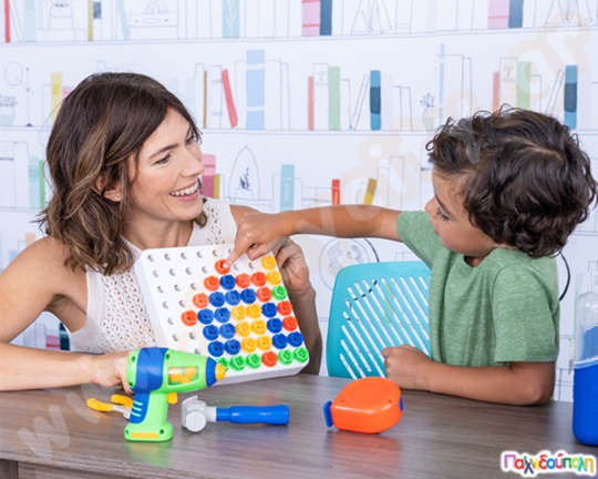 Εκπαιδευτικό παιχνίδι STEM Design and Drill Εργαλειοθήκη Toolbox