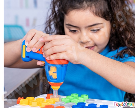 Εκπαιδευτικό παιχνίδι STEM Design and Drill Εργαλειοθήκη Toolbox