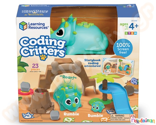 Εκπαιδευτικό Παιχνίδι Ρομποτικής Coding Critters Rumble and Bumble